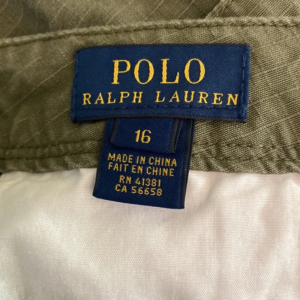 Ralph Lauren Polo green cargo pants